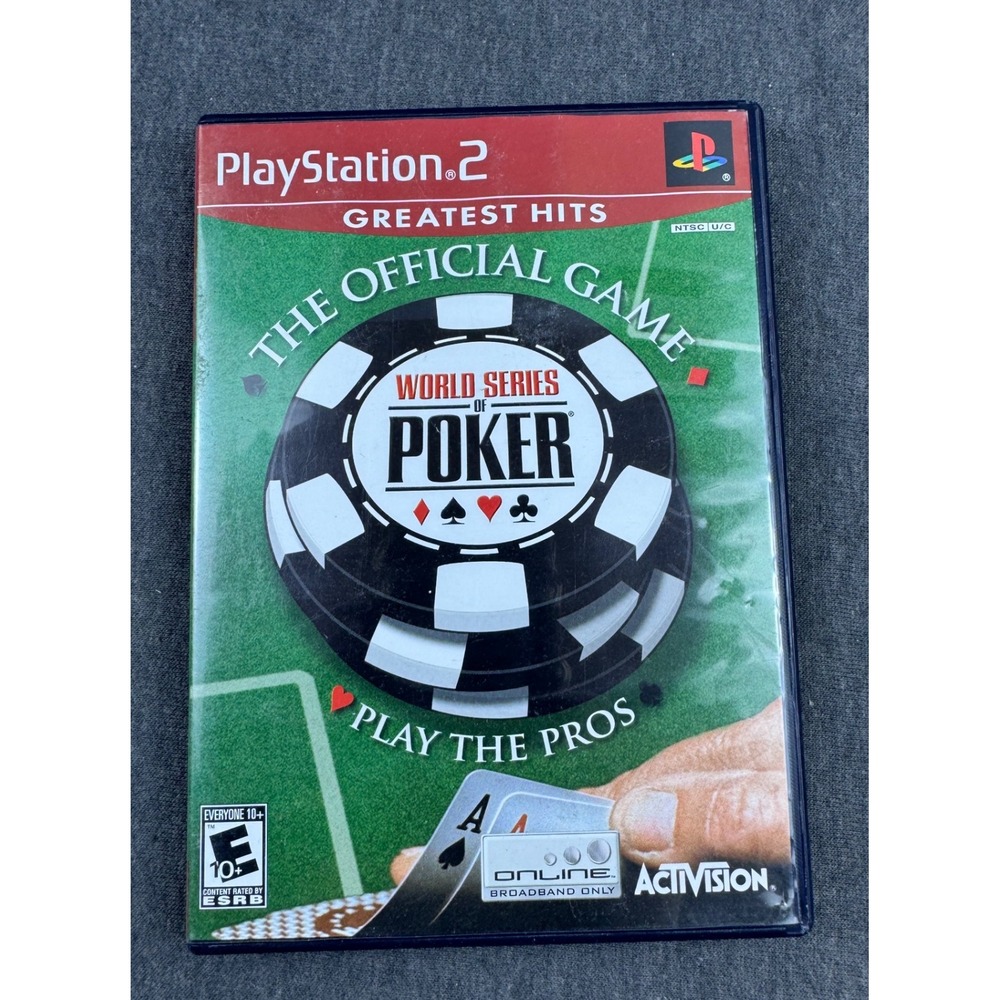 World Series of Poker The Official Game‎ Greatest Hits Playstation 2 PS2